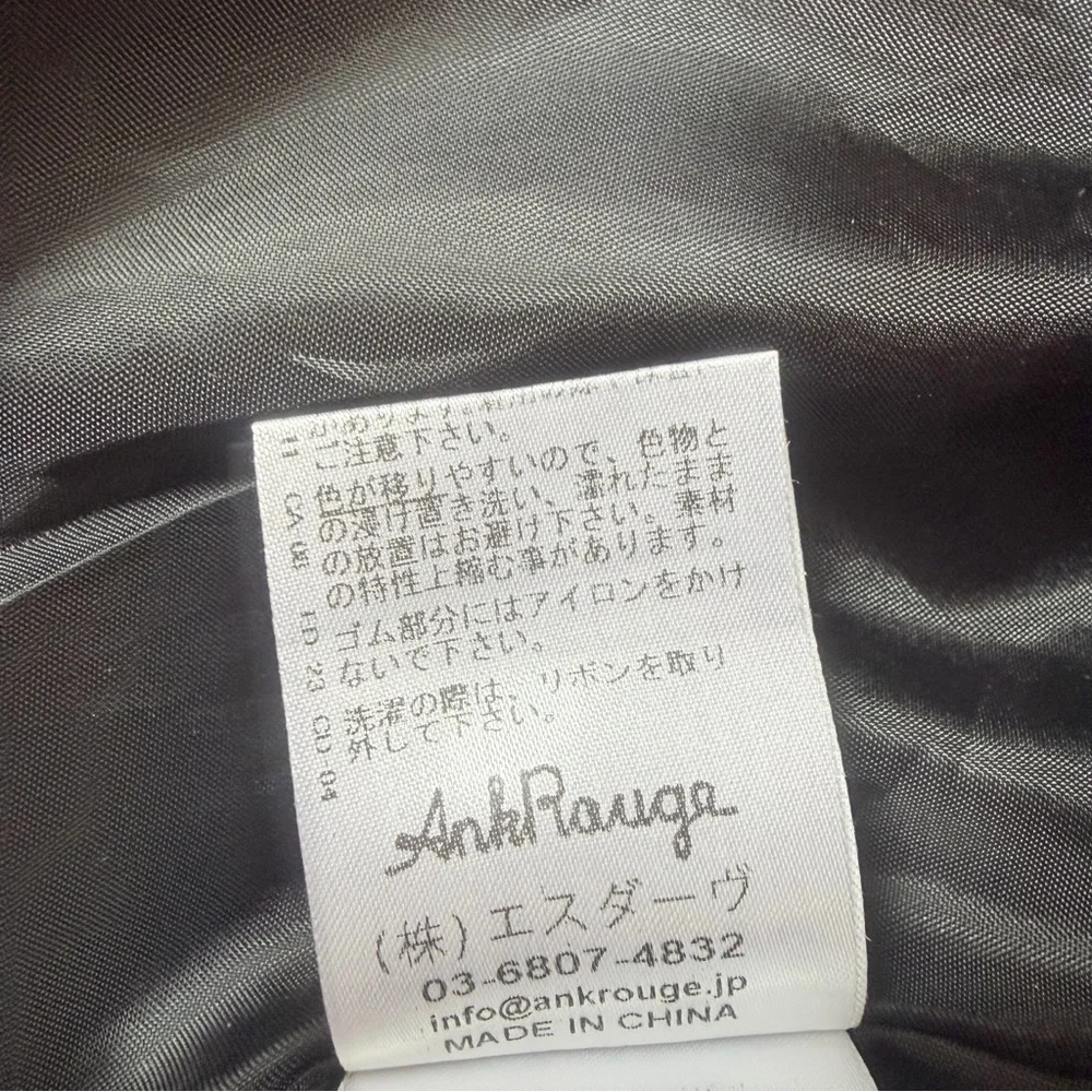 Ank Rouge Jirai Kei Ryosan Anime bow Lolita Kawaii Dress Plaid Idol M Beige - Picture 5 of 6